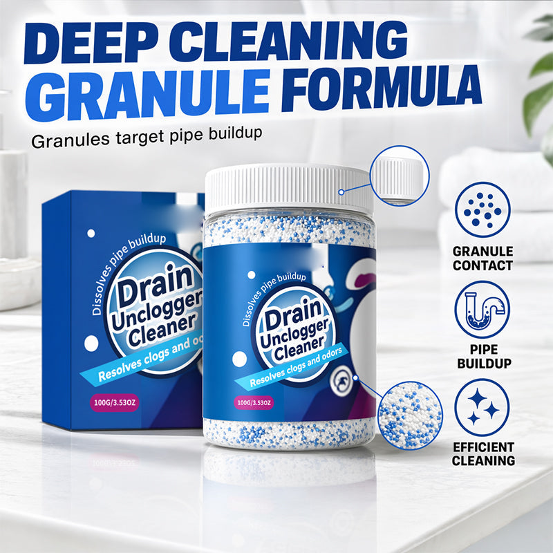 📢📢40% OFF !! ⏰Fast-Acting Pipe Drain Cleaner Powder