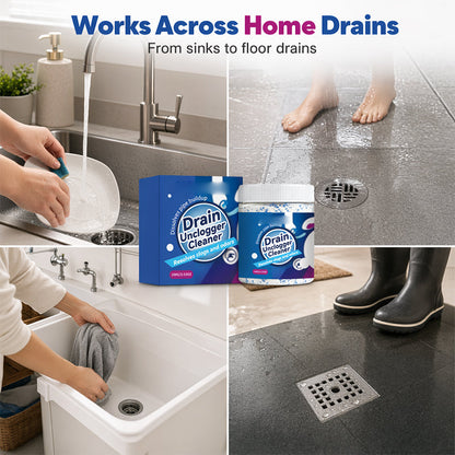 📢📢40% OFF !! ⏰Fast-Acting Pipe Drain Cleaner Powder